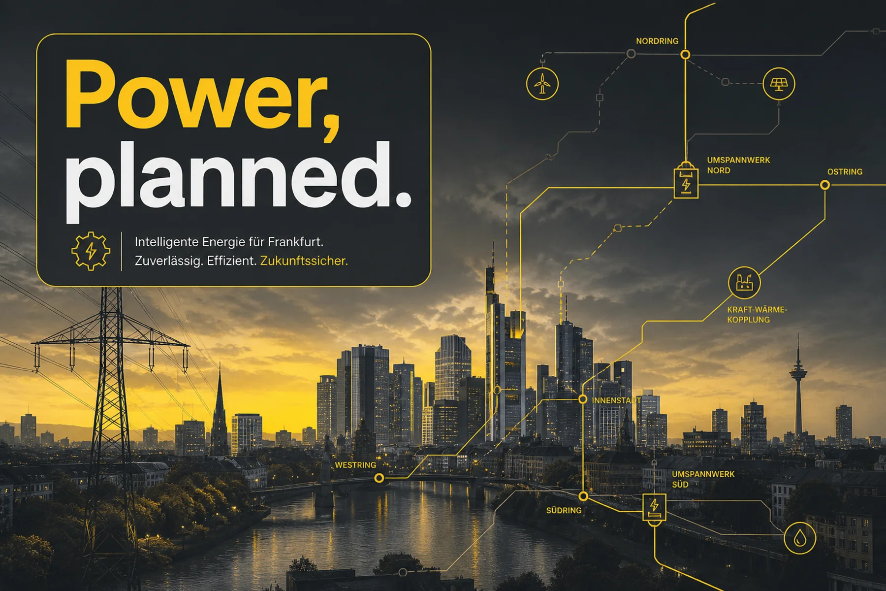 Fictional GridWerk power-grid engineering campaign