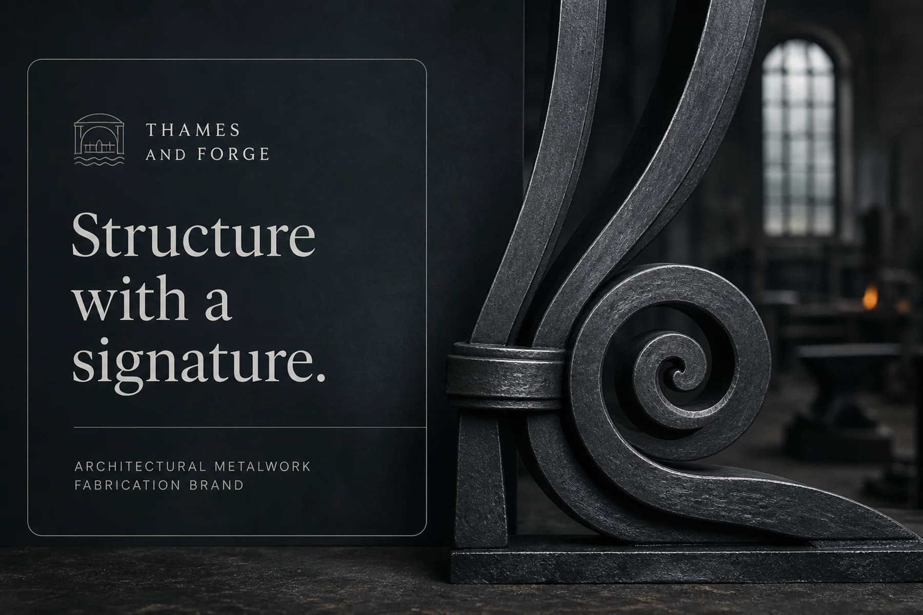 Fictional Thames and Forge architectural metalwork campaign