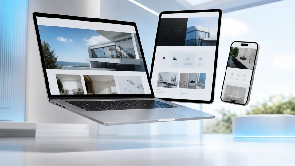 CSMBAC homepage professional websites: service pages with clear navigation, trust signals and enquiry routes